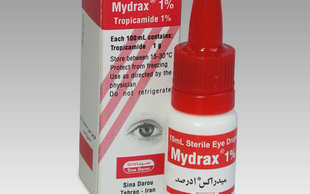 موارد مصرف داروی تروپیکامید چشمی
