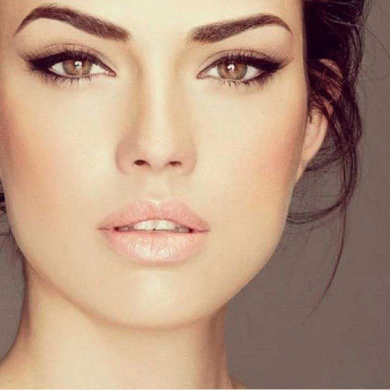 نکات آرایشی برای صورت های لاغر